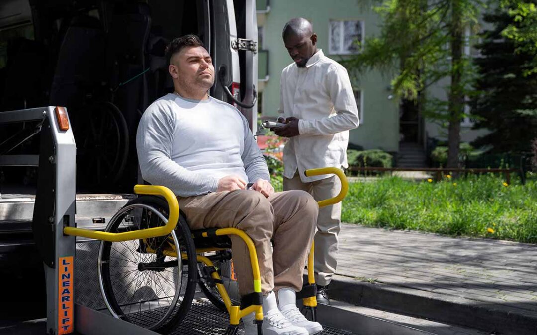 wheelchair-accessible taxi
